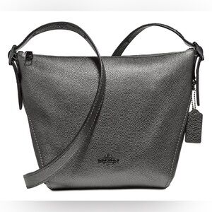 COACH Metallic Leather Dufflette Crossbody - No F1892-34187
